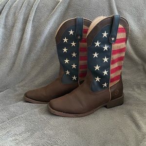 Roper American Flag Cowgirl Boots